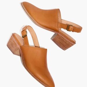 Gently Worn :: Madewell Jess Slingback Mule // Sz 7.5, Eur 38.5